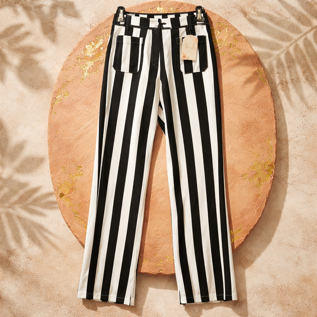 PANTALON RAYAS BOLSILLOS DELANTEROS