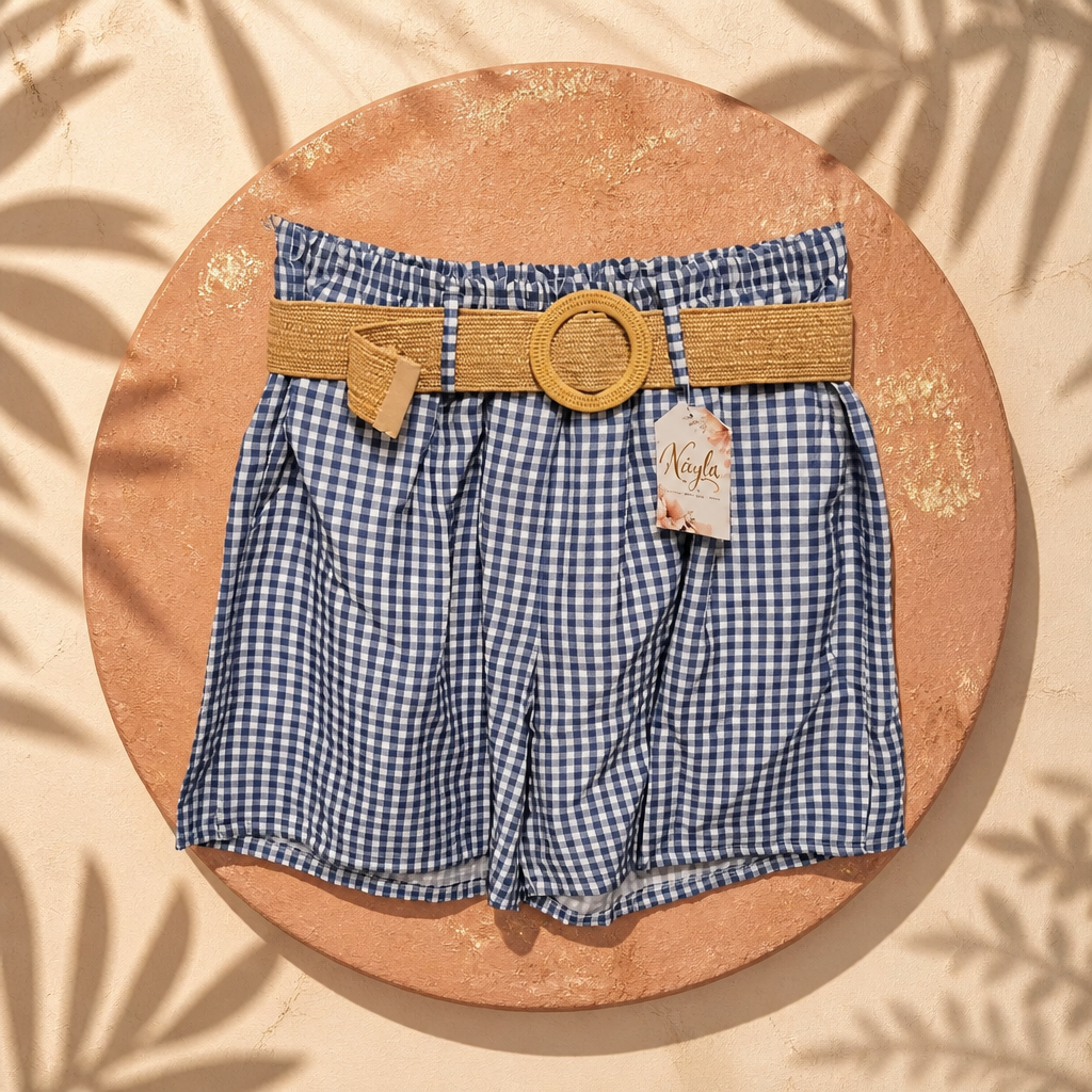Pantalones cortos vichy