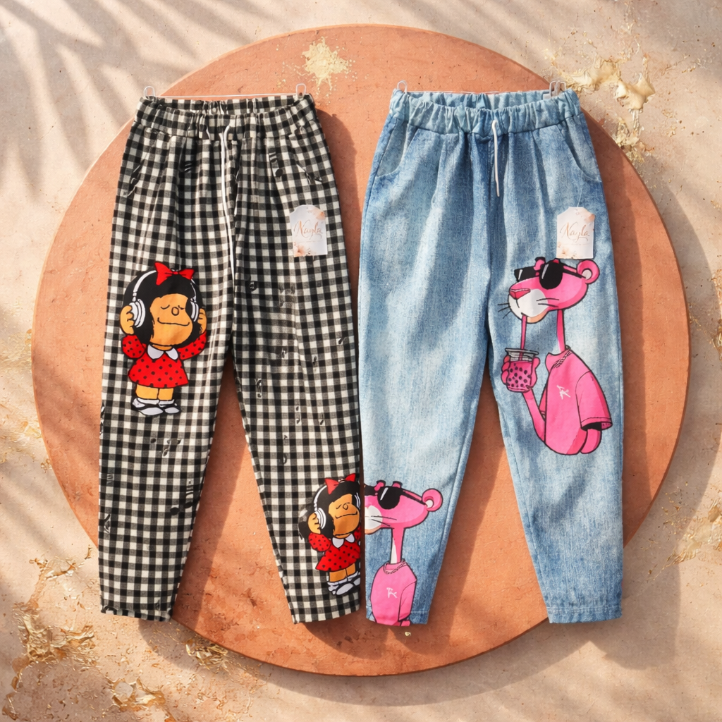 Pantalones dibujos