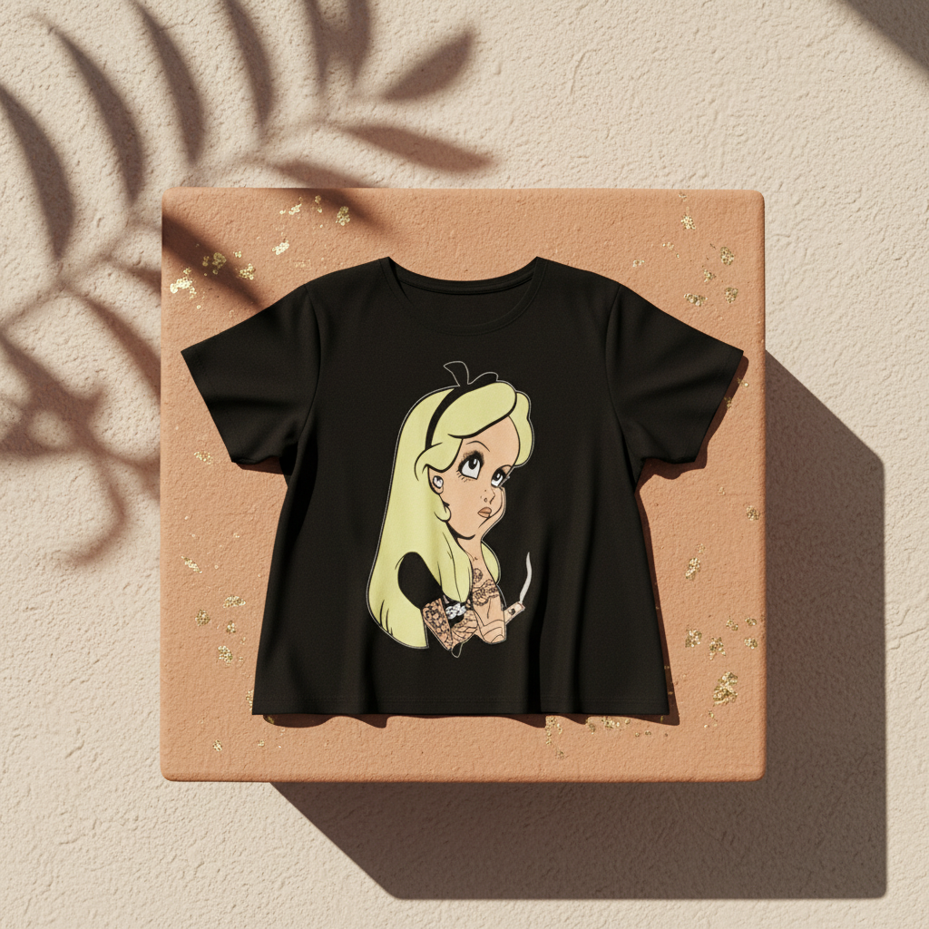 Camisetas estampadas black