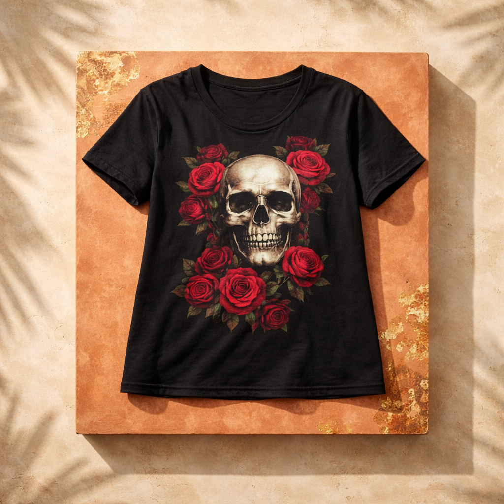 Camisetas estampadas black