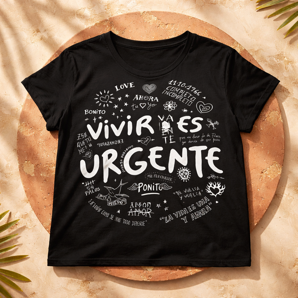 Camisetas estampadas black