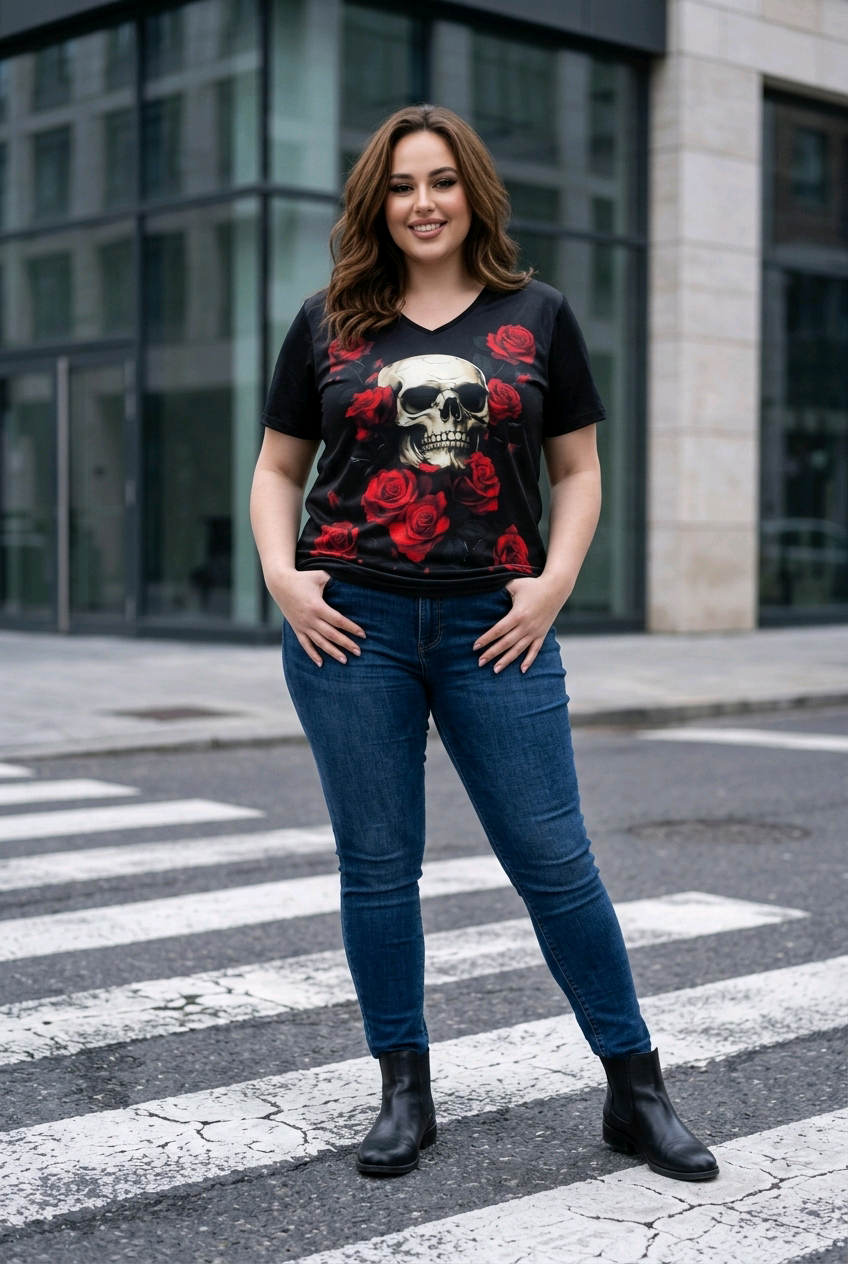 Camisetas estampadas black