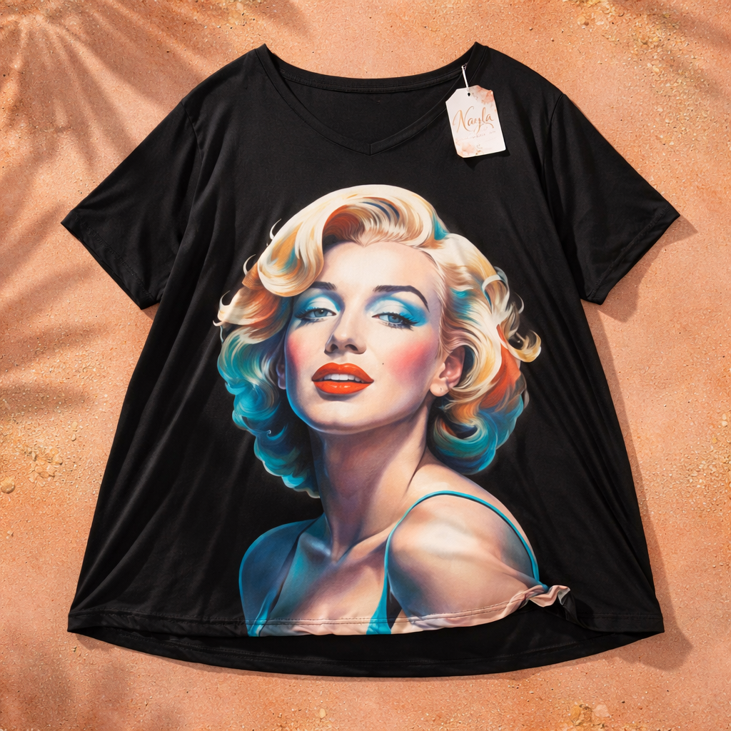 Camisetas estampadas black