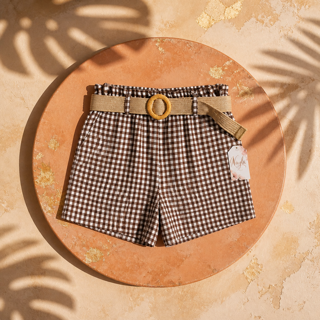 Pantalones cortos vichy