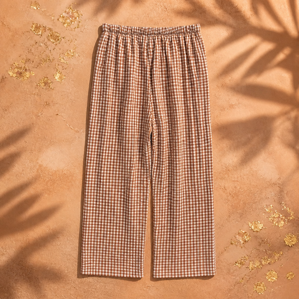 Pantalón Vichy otoño