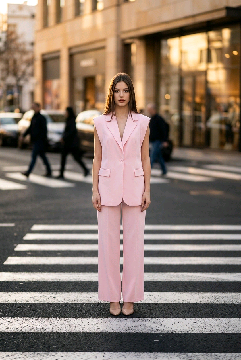 Traje sin mangas