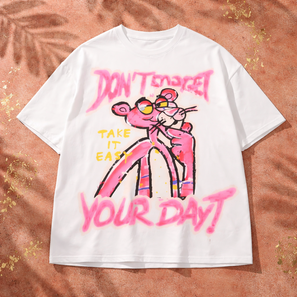 Camiseta pantera rosa
