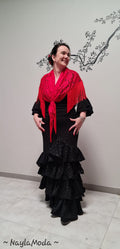 Mantón de encaje