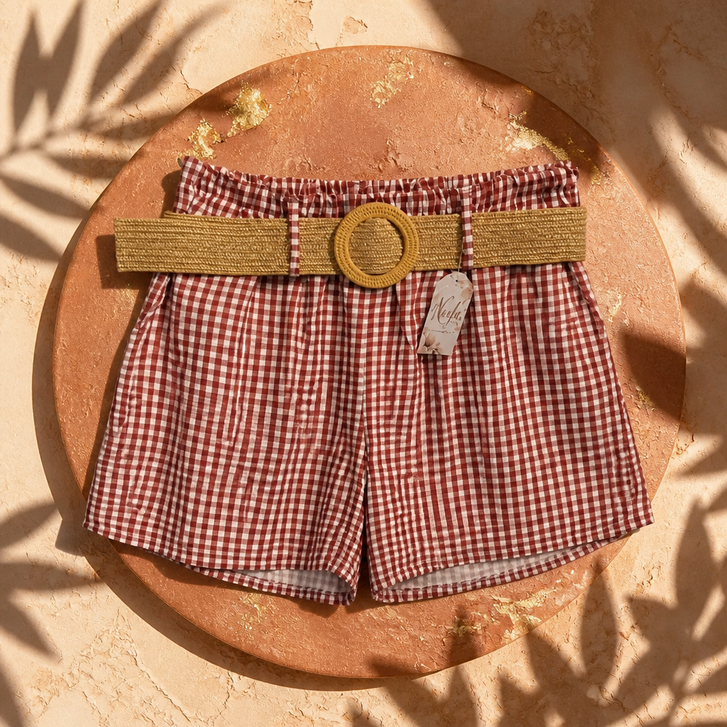 Pantalones cortos vichy
