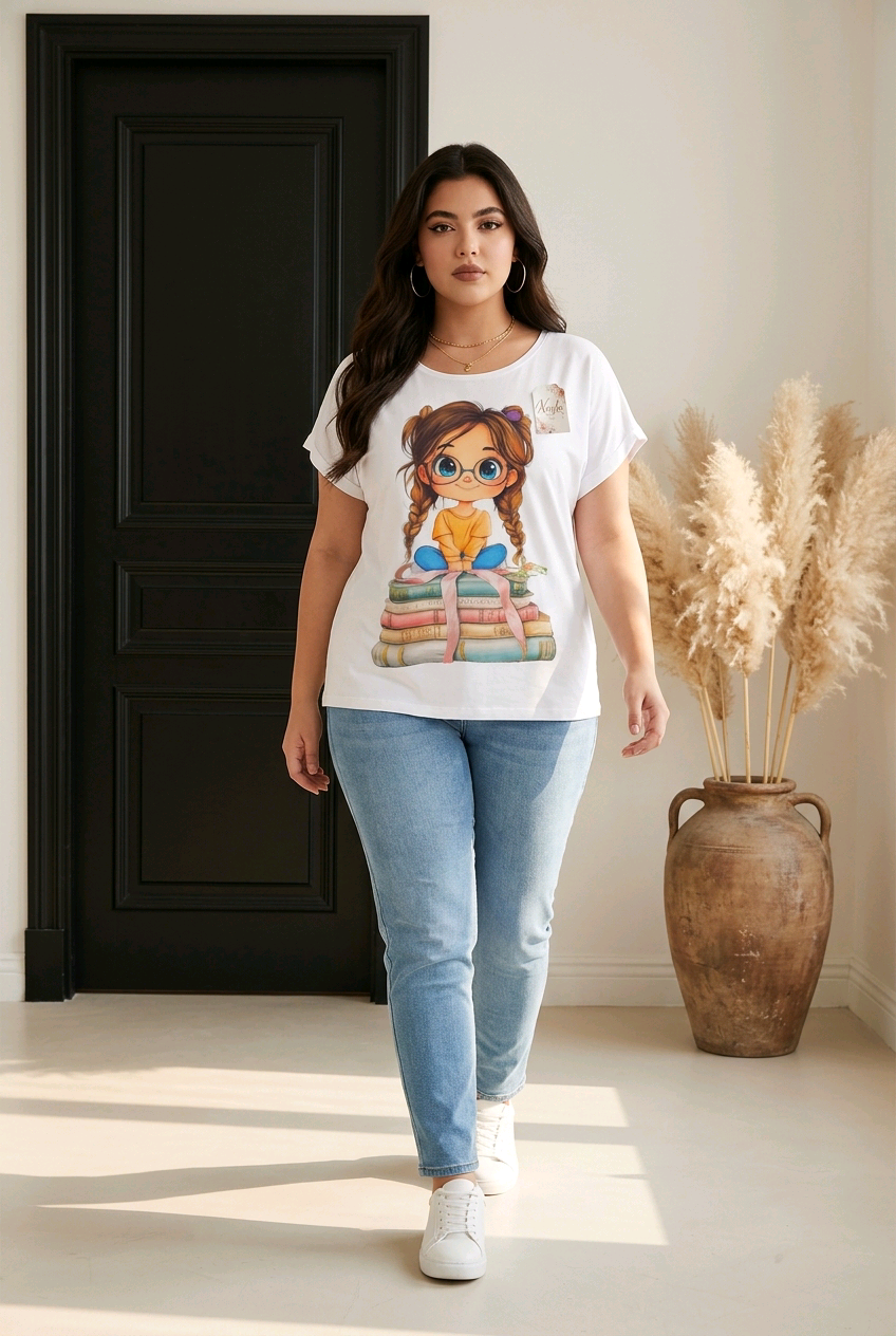 Camisetas dibujo talla grande