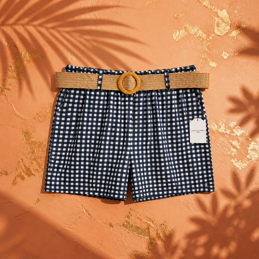 Pantalones cortos vichy