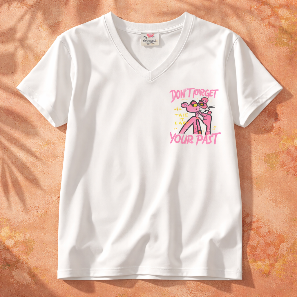 Camiseta pantera rosa