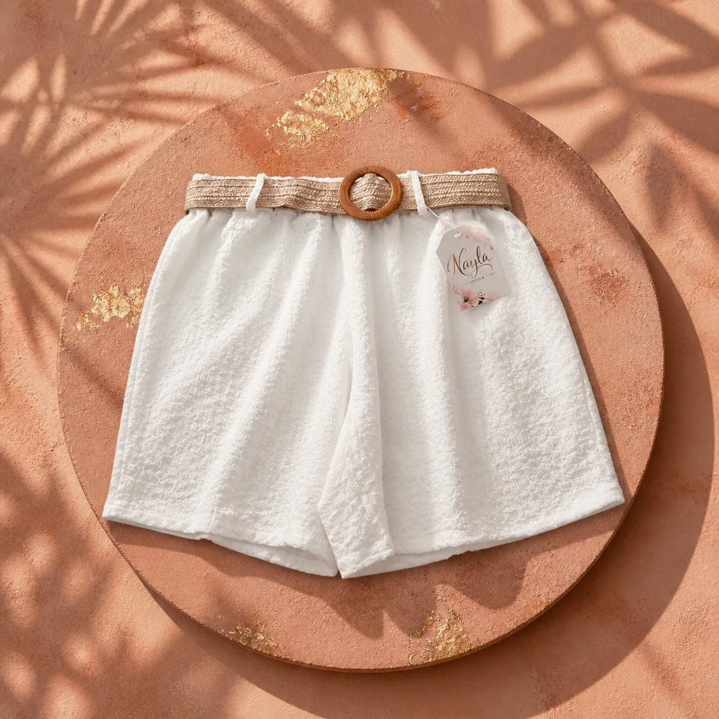 Pantalones cortos lisos