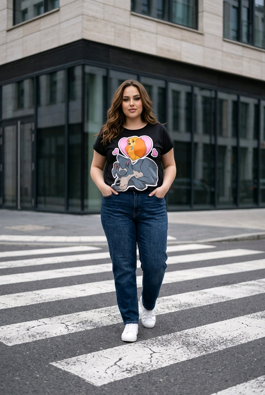 Camisetas estampadas black