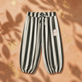 Pantalones globo rayas