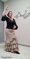 Falda Flamenca con Lunares
